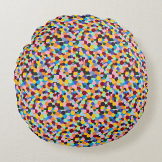 Coussins Ronds Pots Gumballs brillant éclat de couleur
