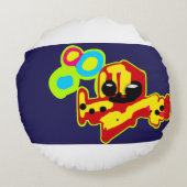 Coussins Ronds Poulpe mignon (Dos)