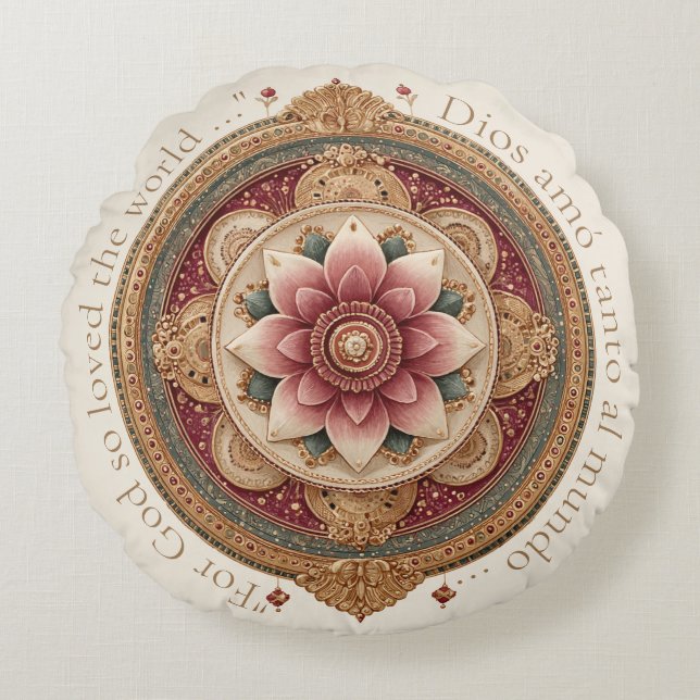 Coussins Ronds Prayer Cushion, (Devant)