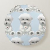 Coussins Ronds Puppy Accroche Son Jouet (Devant)