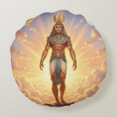 Coussins Ronds Ra – Ägyptischer Sonnengott´4 (Dos)