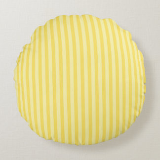 Coussins Ronds Rayures de banane