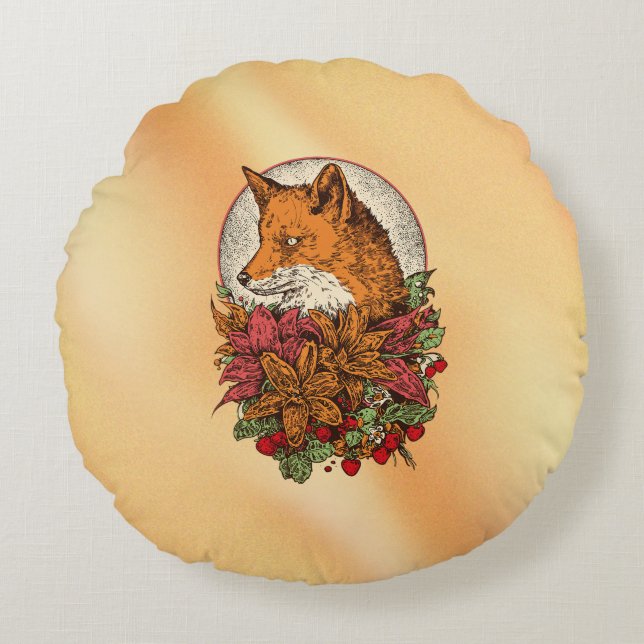 Coussins Ronds Renard (Devant)