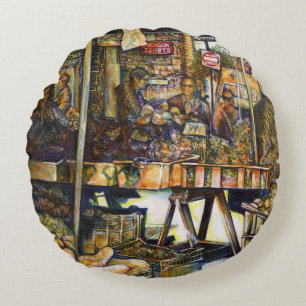 Coussins Ronds Rend la créativité plus éclatante