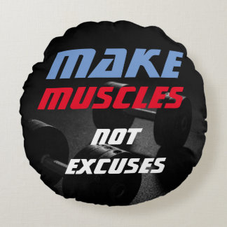 Coussins Ronds Rendre les muscles Bodybuilding Fitness Motivation