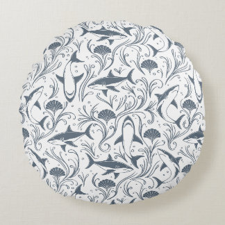 Coussins Ronds Requin Nouveau