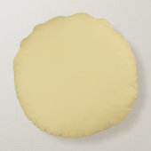 Coussins Ronds Rêves de Papillon Jaune (Dos)