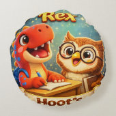 Coussins Ronds rex hoot (Dos)