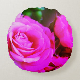 Coussins Ronds Rose