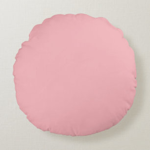 Coussins Ronds Rose de cristal couleur printemps été