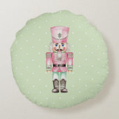 Coussins Ronds Rose et vert (Dos)