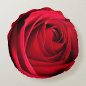Coussins Ronds Rose rouge (Dos)