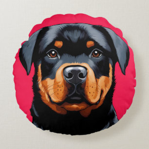 Coussins Ronds Rottweiler