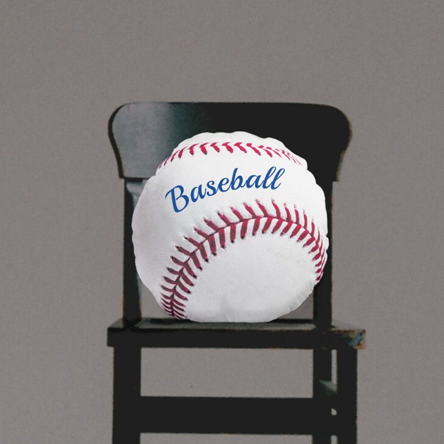 Coussins Ronds Round Baseball Personnalisable Round (Créateur téléchargé)