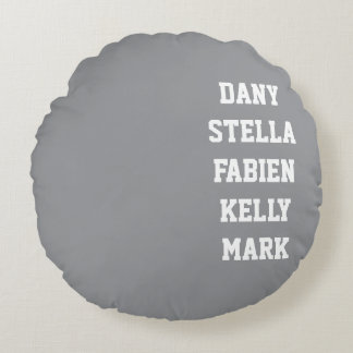 Coussins Ronds Round Pillow