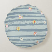Coussins Ronds Round Pillow – Whimsy Faces (Dos)