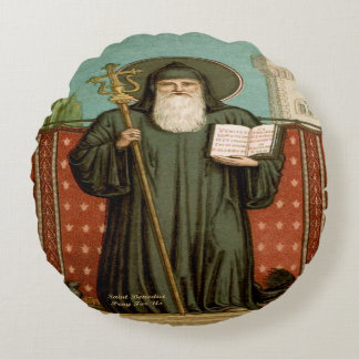 Coussins Ronds Saint Benoît de Nursie