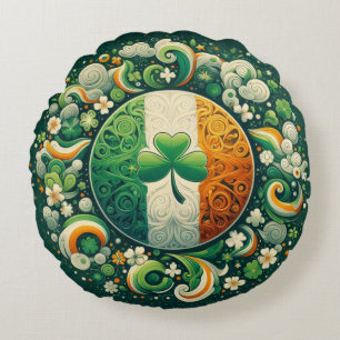 Coussins Ronds Saint Patrick's day/Irlande/Irlande