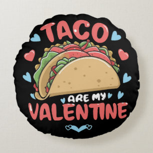 Coussins Ronds Saint-Valentin-Taco