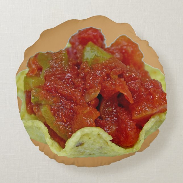 Coussins Ronds Salsa maison (Dos)