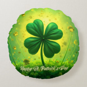 Coussins Ronds Salutations pour la Saint-Patrick