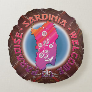 Coussins Ronds Sardaigne