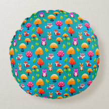 Scène forestière ludique Décoration de nurserie bo