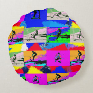 Coussins Ronds Scoot - Stunt Scooter Rider