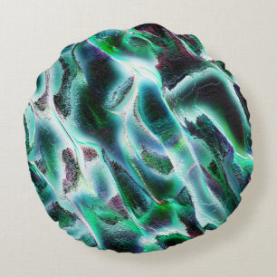 Coussins Ronds Sculted rough digital waterfalls and rainforests ?