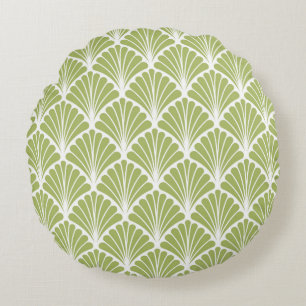 Coussins Ronds Seamless Geometric Art Deco Pattern. Abstract vint