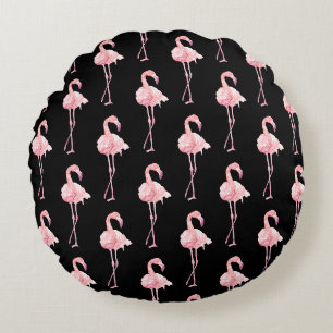 Coussins Ronds Série Flamant Tendre Design 2