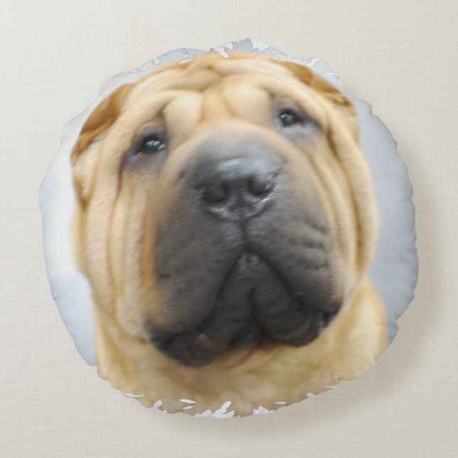 Coussins Ronds Shar Pei (Dos)