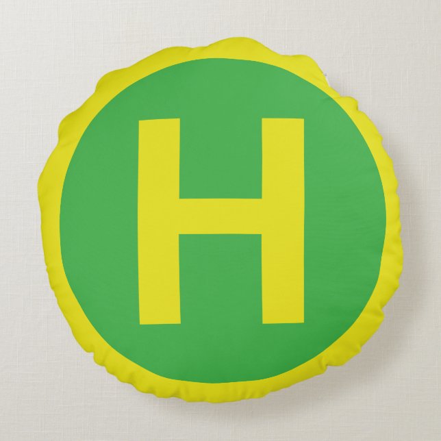 Coussins Ronds SIGNE Helipad (Dos)