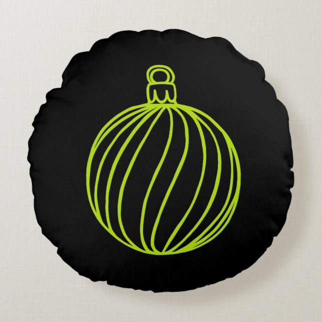 Coussins Ronds Simply Christmas Collection - Bauble (Devant)