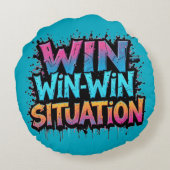 Coussins Ronds Situation WIN-WIN (Dos)