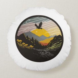 Coussins Ronds Snowdonia