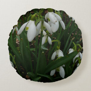 Coussins Ronds Snowdrops I