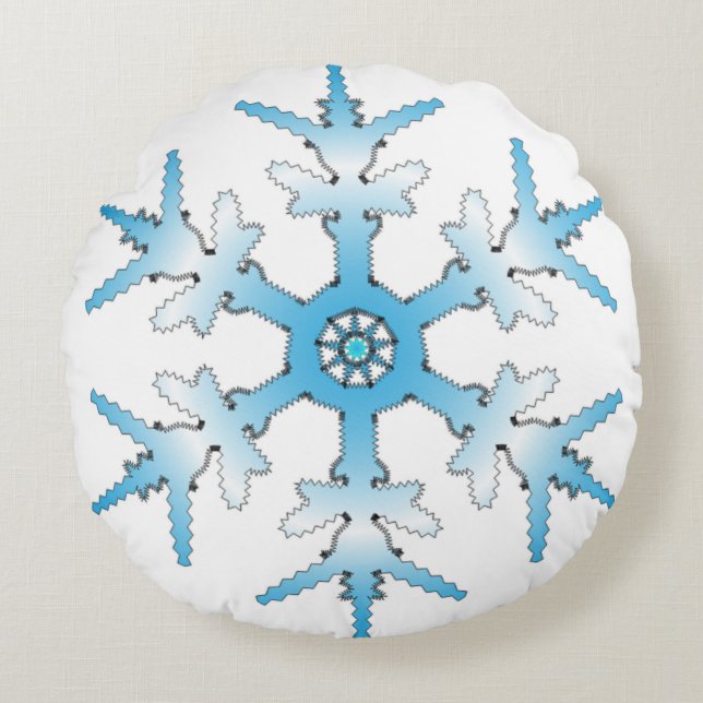 COUSSINS RONDS SNOWFLAKE (Devant)