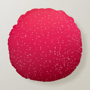 Coussins Ronds Soda cerise avec minuscules bulles Art Arrière - p