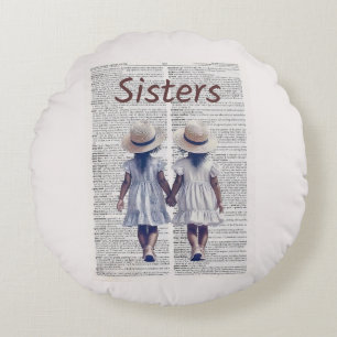 Coussins Ronds Soeurs