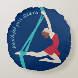 Coussins Ronds Soies aériennes