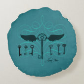 Coussins Ronds Sort Harry Potter | Clés Volantes (Dos)