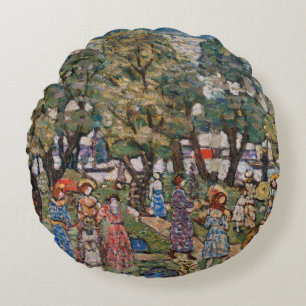 Coussins Ronds Sous les arbres de Maurice Prendergast, Beaux-arts