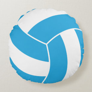 Coussins Ronds Sport Volley 🏐- Bleu bébé