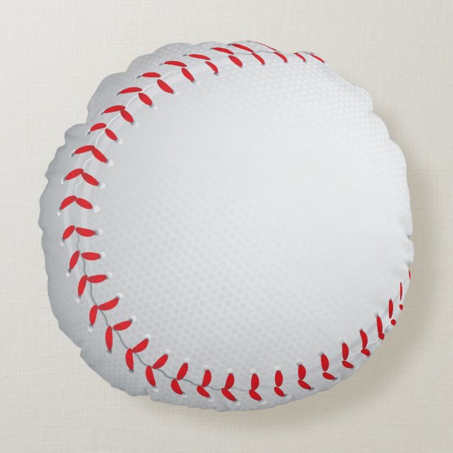 Coussins Ronds Sports de baseball (Devant)
