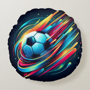 Coussins Ronds Sports de vitesse de football cybernétique futuris