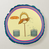 Coussins Ronds Squirty squid (Devant)