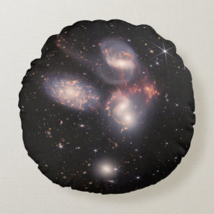 Coussins Ronds Stephan's Quintet 5 Galaxies Deep Field James Webb