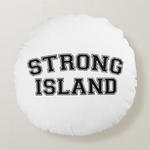 Coussins Ronds Strong Island, NYC, États-Unis