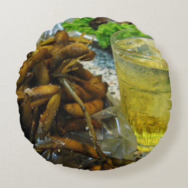 Coussins Ronds Style Edamame Thai (Devant)